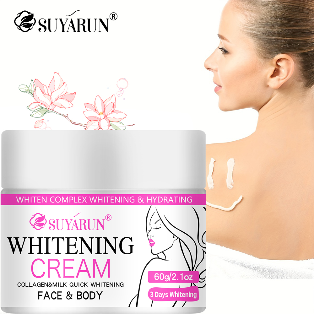 Luxury Skincare Sets - SUYARUN Christmas Gift Brightening Cream-Whitening Moisturizer